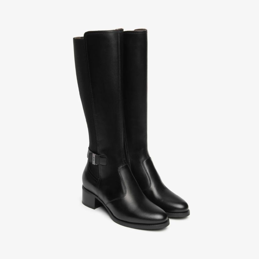 Bota Pele Nero Giardini