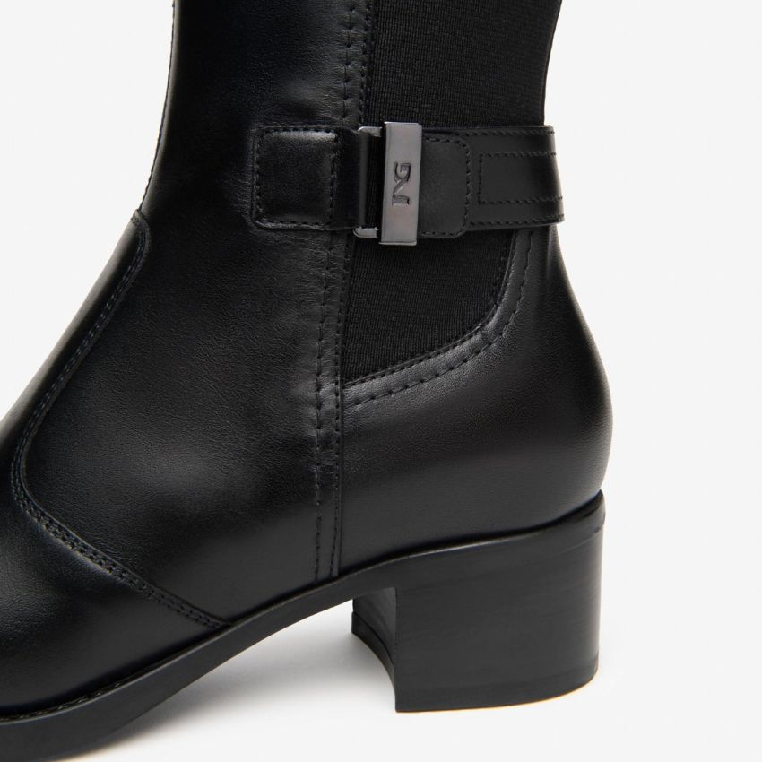 Bota Pele Nero Giardini