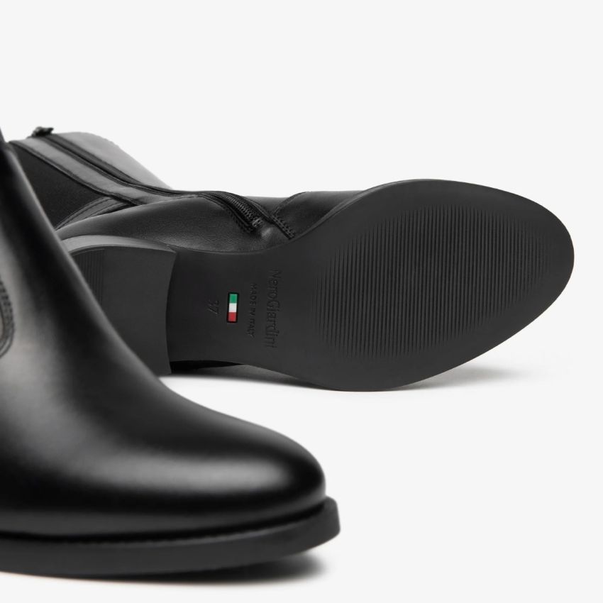 Bota Pele Nero Giardini