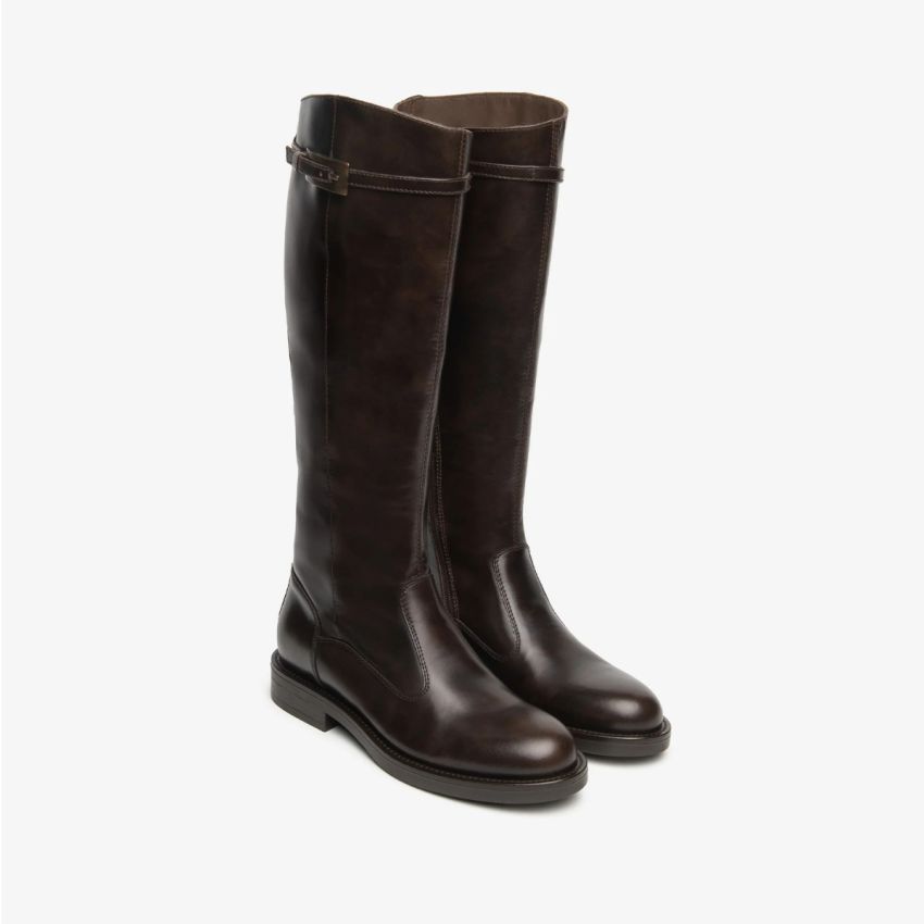 Bota Pele Nero Giardini